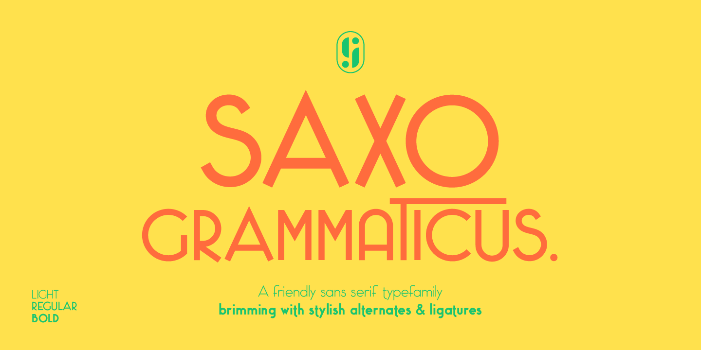 Beispiel einer Saxo Grammaticus-Schriftart #1